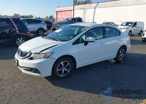 2015 Honda Civic Se from USA, damaged, VIN 2HGFB2F77FH530637